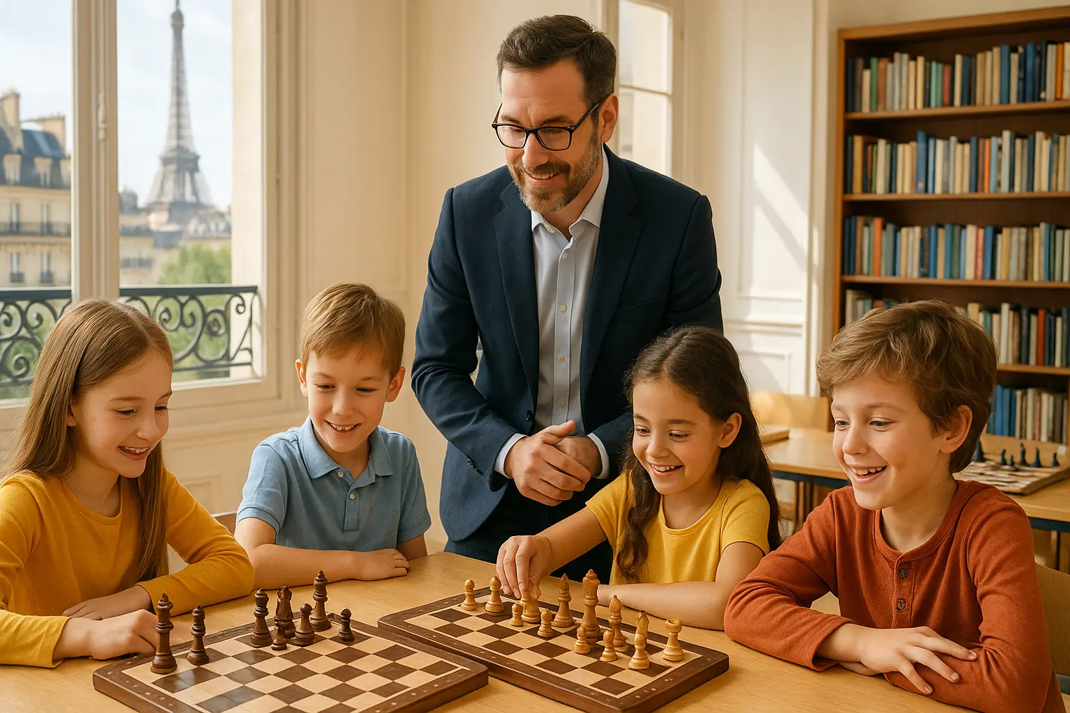 Cours d'échecs pour enfants à Paris
