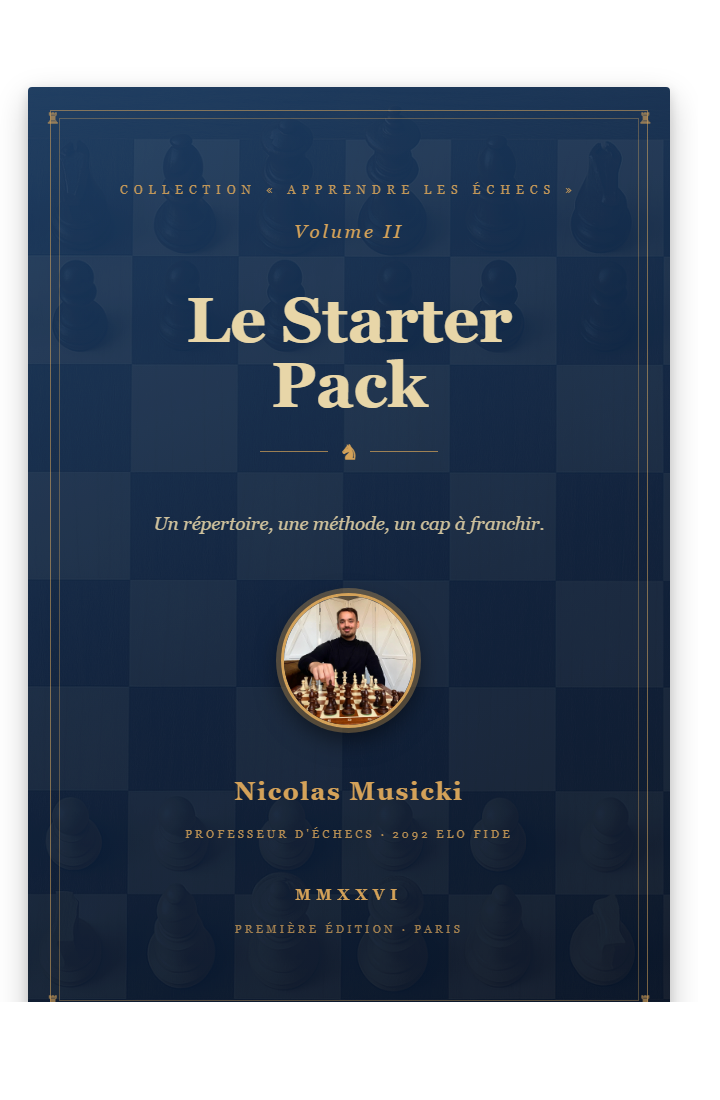 Couverture du Volume 2 — Le Starter Pack