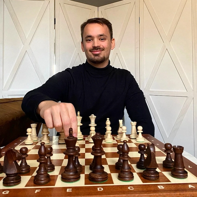 Photo de Nicolas Musicki, professeur d'échecs à Paris et Versailles